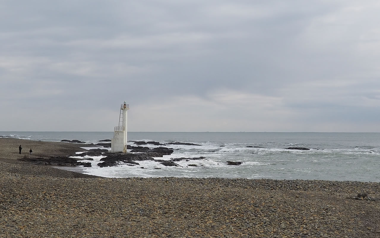 Oarai seashore