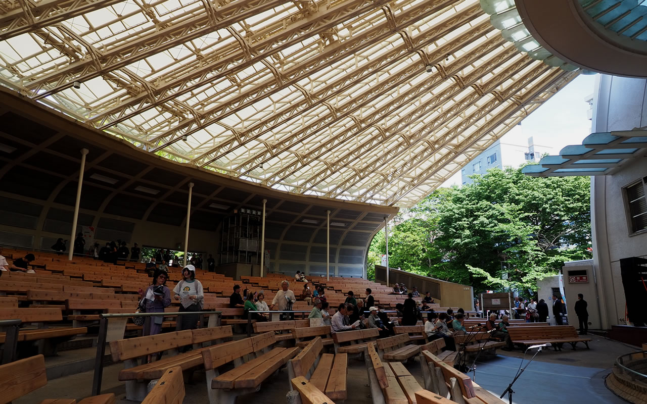 Outdoor Stage in Ueno Park